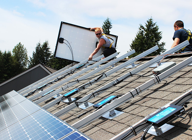 PV Panel Install