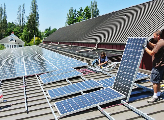 PV Panel Install